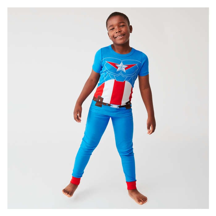 Kid Marvel Captain America Sleep Set